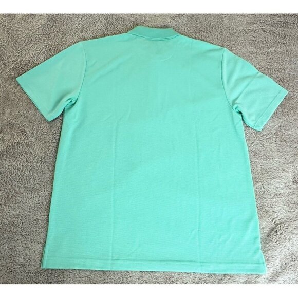 Cubavera Solid Textured Polo Moisture Wicking Cascade Polo Mens Sz L New - Picture 12 of 15